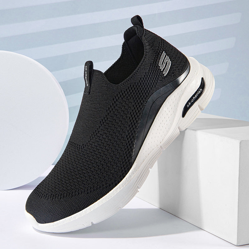 (🔥Big-Brand Comfort – 70% OFF Sale🔥)Men’s Wide Orthopedic Comfort Work Shoes – Lightweight Arch Support for Walking & Casual Wear