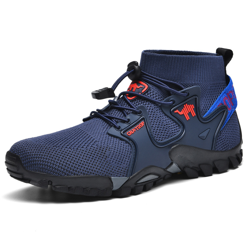 Men's Brand Hiking Shoes Outdoor Shoes Waterproof Non-slip anti-sprain
