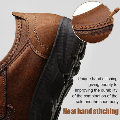 (⏰Clearance Sale)Men's Comfortable Orthopedic Shoes Arch Support Waterproof Lightweight Loafers