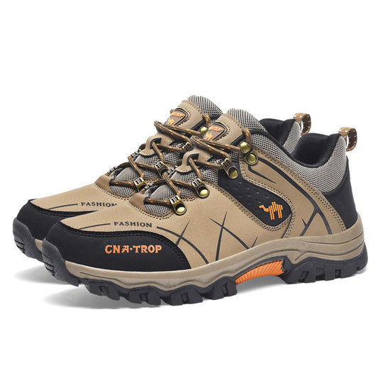 (💥NOW ON: 70% OFF Sale!🔥) Latest Men's Genuine Leather Non-Slip Waterproof Outdoor Hiking Shoes