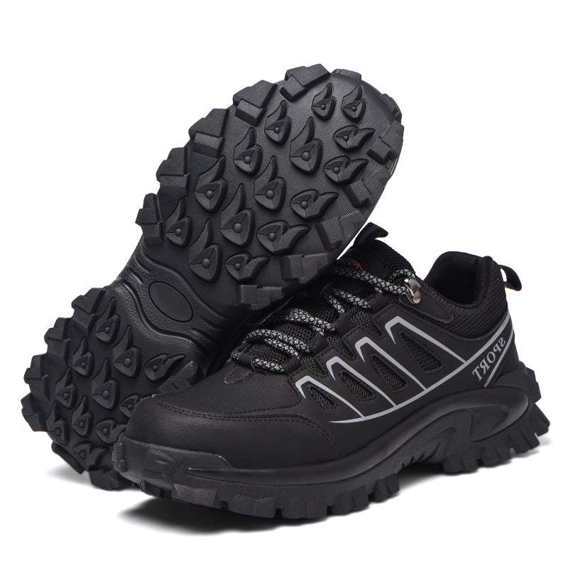 Men’s Steel Toe Work Shoes – Puncture-Resistant Midsole, Arch Support, Wide Fit, Lightweight, Comfortable & Non-Slip for Work & Outdoor Use