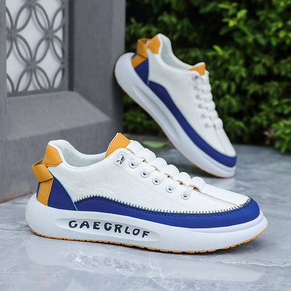 Men's Low-top Skate Shoes Suitable for Outdoor Street Activities, Fashionable and Versatile, Anti-slip Wear