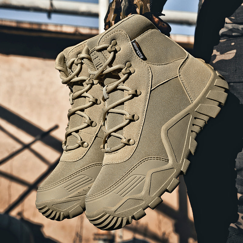 End Foot Pain at Work | Orthopedic Safety Boots with Ankle Support - Waterproof & Non-Slip