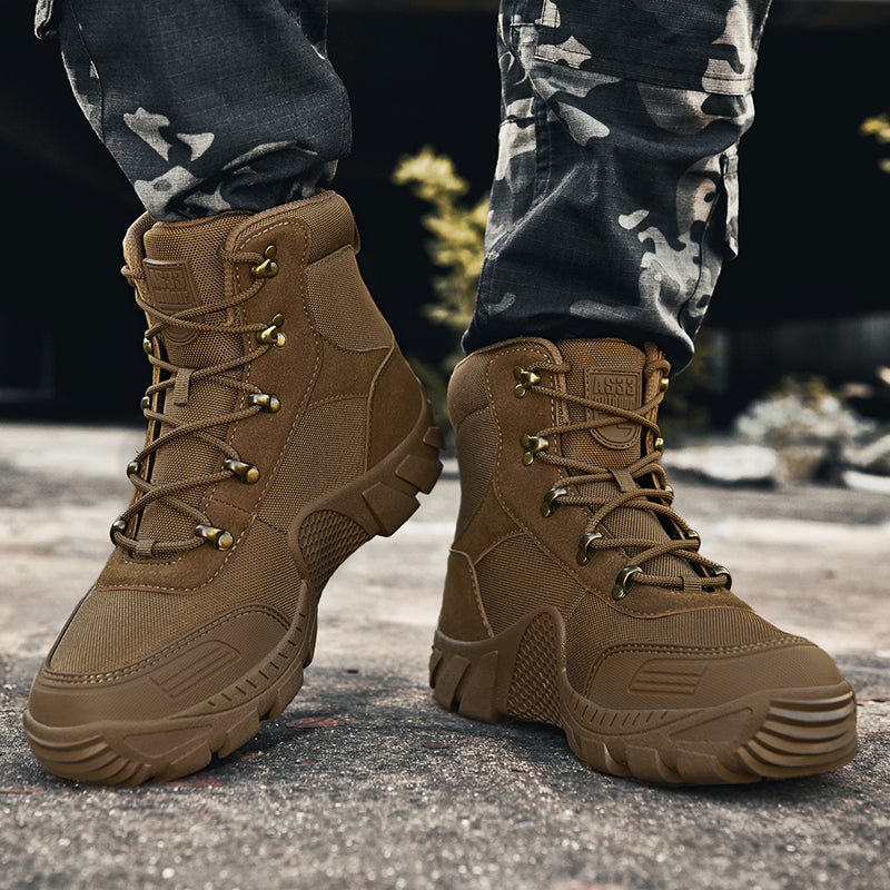 End Foot Pain at Work | Orthopedic Safety Boots with Ankle Support - Waterproof & Non-Slip