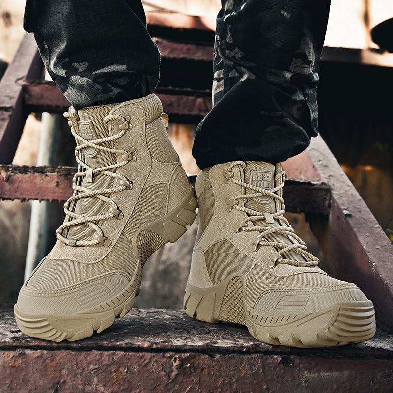 End Foot Pain at Work | Orthopedic Safety Boots with Ankle Support - Waterproof & Non-Slip