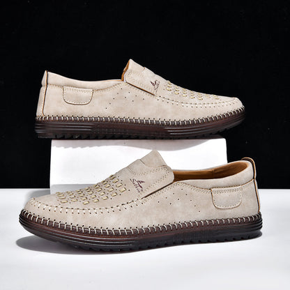 Men's Comfortable Casual Shoes, Built-In Arch Support, Lightweight, Waterproof, Slip Resistant, Breathable Upper, Durable For 5 Years.