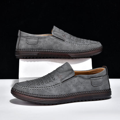 Men's Comfortable Casual Shoes, Built-In Arch Support, Lightweight, Waterproof, Slip Resistant, Breathable Upper, Durable For 5 Years.