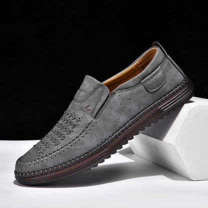 Men's Comfortable Casual Shoes, Built-In Arch Support, Lightweight, Waterproof, Slip Resistant, Breathable Upper, Durable For 5 Years.