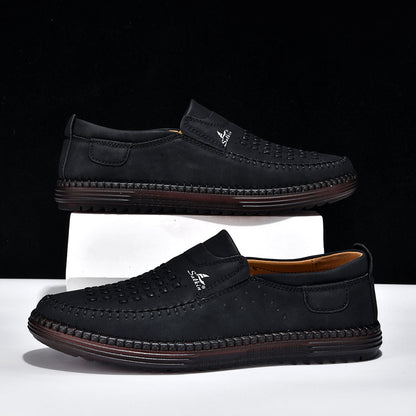 Men's Comfortable Casual Shoes, Built-In Arch Support, Lightweight, Waterproof, Slip Resistant, Breathable Upper, Durable For 5 Years.