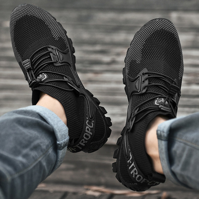 Men's Brand Hiking Shoes Outdoor Shoes Waterproof Non-slip anti-sprain
