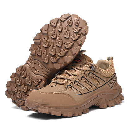 Men’s Steel Toe Work Shoes – Puncture-Resistant Midsole, Arch Support, Wide Fit, Lightweight, Comfortable & Non-Slip for Work & Outdoor Use