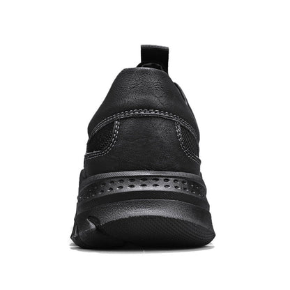 ✅ Built for Safety & Comfort – Men’s Steel Toe Safety Work Shoes, Puncture-Resistant, Arch Support, Wide Toe Box, Breathable, Lightweight & Slip-Resistant