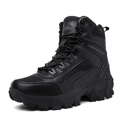 (🎁#3 Best Seller) Men's Combat Boots Orthopedic Support Hiking Boots Waterproof Anti-Puncture Work Boots