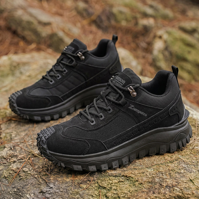 ⏰Limited Time Sale 70% OFF– Mens Orthopedic Support Anti-Puncture Hiking Boots Waterproof Anti-Sprain Work Boots