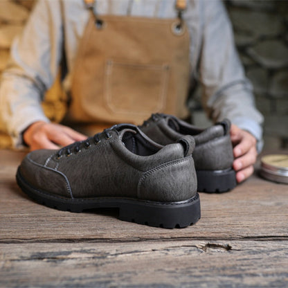 Men’s Handcrafted Leather Business Shoes – Arch Support, Height Increasing & Wide Toe Box