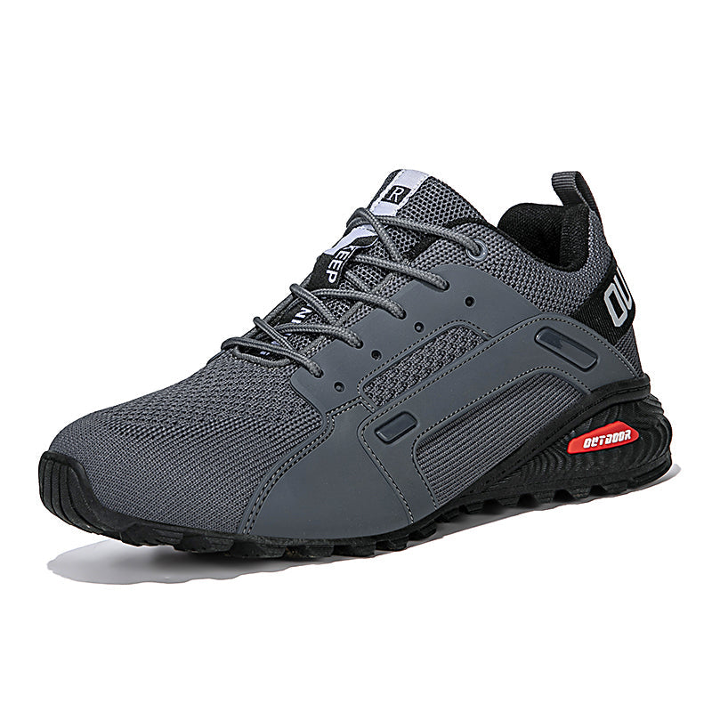 Free Orthotic Insole Included – Men’s Performance Running Shoes with Breathable Knit, Arch Support & Responsive Cushioning