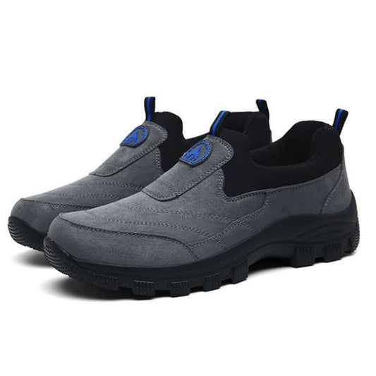 Men’s Orthotic Athletic Shoes – Arch Support, Wide Toe Box, Easy Slip-On, Lightweight, Non-Slip Outdoor Design