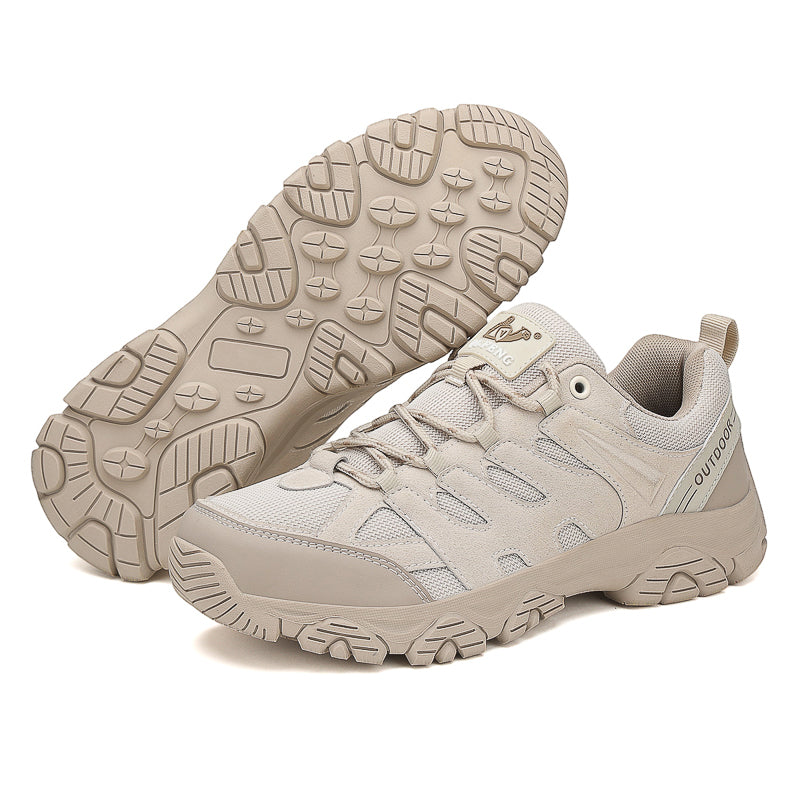 ⏰Limited-Time 70% OFF– Men’s Lightweight Tactical Hiking Shoes – Breathable,Wide Fit with Cushioned Support, Non-Slip & Built for Outdoor Comfort