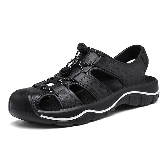 (⏰Limited Time Sale 70% OFF 🔥) Men’s Closed-Toe Outdoor Sandals – Breathable, Non-Slip, Work-Ready Shoes with Arch Support for Hiking, Water, and Daily Wear
