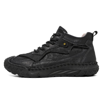Men’s Sneakers – Trail Running, Walking & Hiking Shoes | Breathable, Anti-Slip, Puncture-Proof, Wide Toe Box, Ankle Support