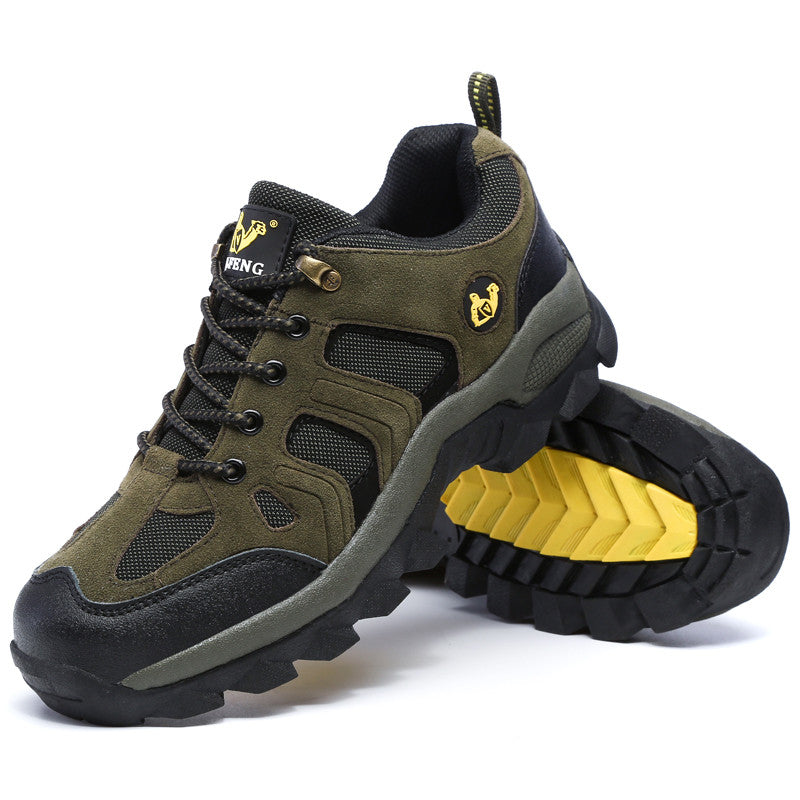 (⏰ Limited Time Sale 70% OFF 🔥) Men’s Outdoor Hiking Shoes – Slip-Resistant & Durable Trekking Sneakers for Mountain Trails & Work Use