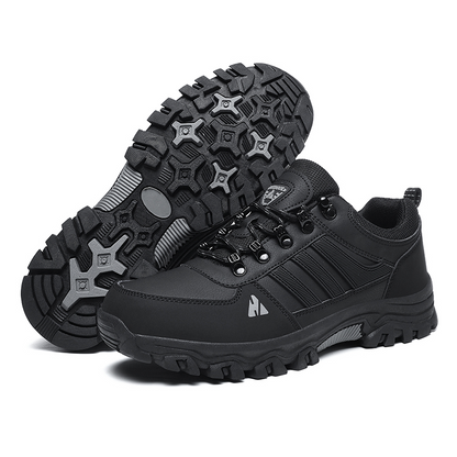 (💥Hot-Selling : 70% OFF Sale!🔥) Men’s Leather Hiking & Outdoor Shoes – Orthopedic Comfort, Non-Slip, Lightweight, Breathable, Durable 3 Years