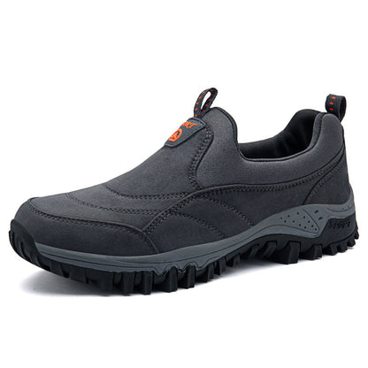(⏰Last Day 70% OFF🔥) Veteran-Recommended Men's Slip-On Work Shoes – Cushioned Comfort, Arch Support, Non-Slip, Lightweight, All-Day Stability