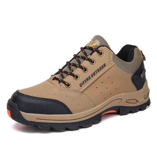 (💥Hot-Selling : 70% OFF Sale!🔥)Men’s Leather Hiking & Outdoor Shoes – Orthopedic Comfort, Non-Slip, Lightweight, Breathable, Durable 3 Years