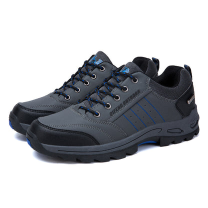(💥Hot-Selling : 70% OFF Sale!🔥)Men’s Leather Hiking & Outdoor Shoes – Orthopedic Comfort, Non-Slip, Lightweight, Breathable, Durable 3 Years