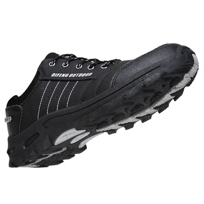 (💥Hot-Selling : 70% OFF Sale!🔥)Men’s Leather Hiking & Outdoor Shoes – Orthopedic Comfort, Non-Slip, Lightweight, Breathable, Durable 3 Years