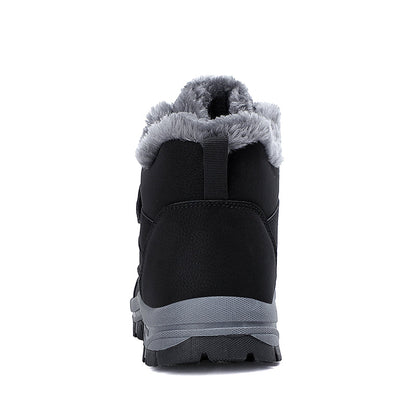 Men’s Waterproof Winter Boots | Warm Lining, Non-Slip Sole, Wide Fit