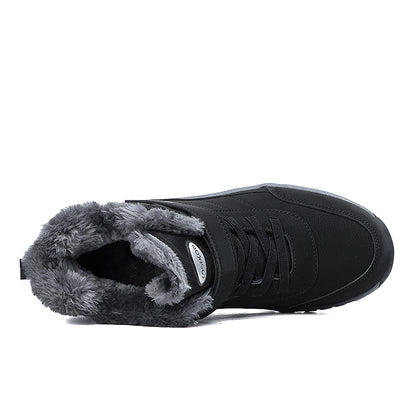 Men’s Waterproof Winter Boots | Warm Lining, Non-Slip Sole, Wide Fit