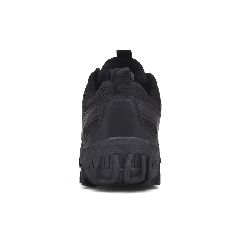 Men’s Lightweight Hiking/Work Shoes — Multi-Terrain Slip-Resistant, Breathable Quick-Dry Mesh, Shock-Absorbing Arch Support, Wide Protective Toe & Ankle Support