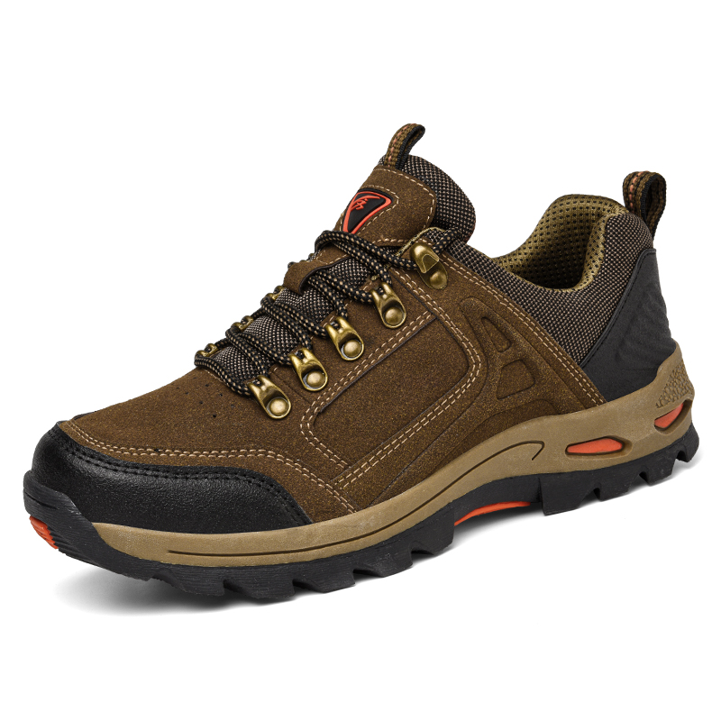 (🎁#4 Best Seller) Men’s Non-Slip Hiking & Work Shoes, Wide Fit, Arch Support, Cushioned