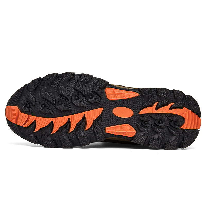 (🎁#4 Best Seller) Men’s Non-Slip Hiking & Work Shoes, Wide Fit, Arch Support, Cushioned