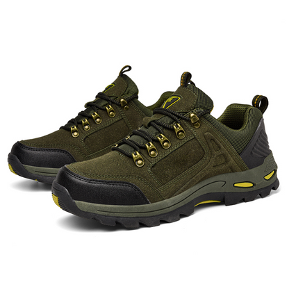 (🎁#4 Best Seller) Men’s Non-Slip Hiking & Work Shoes, Wide Fit, Arch Support, Cushioned