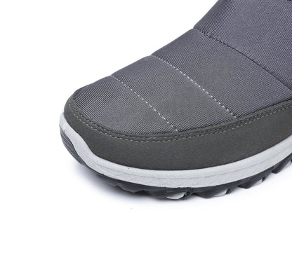Unisex Fall/Winter Thermal-Lined Snow Boots – Waterproof, Non-Slip All-Terrain Hiking & Casual Shoes with Arch Support