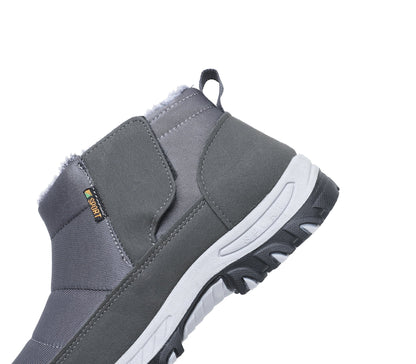 Unisex Fall/Winter Thermal-Lined Snow Boots – Waterproof, Non-Slip All-Terrain Hiking & Casual Shoes with Arch Support