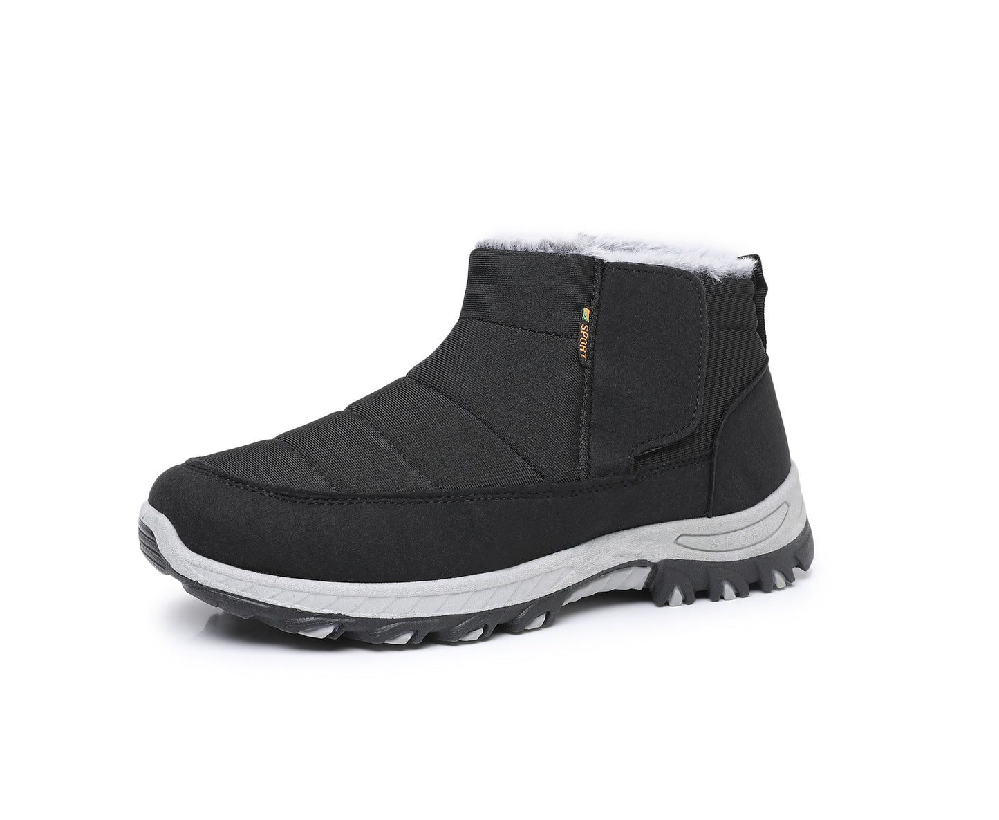 Unisex Fall/Winter Thermal-Lined Snow Boots – Waterproof, Non-Slip All-Terrain Hiking & Casual Shoes with Arch Support