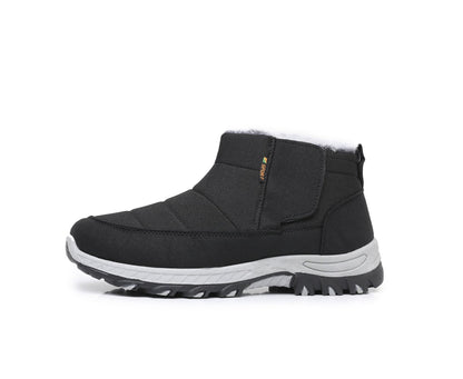 Unisex Fall/Winter Thermal-Lined Snow Boots – Waterproof, Non-Slip All-Terrain Hiking & Casual Shoes with Arch Support