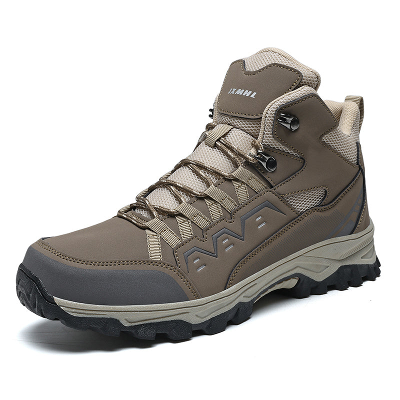 Orthopedic Hiking Boots for Men – Waterproof, Arch Support, Pain-Relief Comfort for Plantar Fasciitis & Foot Ailments