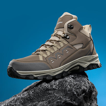 Orthopedic Hiking Boots for Men – Waterproof, Arch Support, Pain-Relief Comfort for Plantar Fasciitis & Foot Ailments