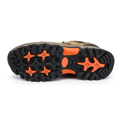Men’s Comfort & Protection Shoes — Wide Fit, Shock-Absorbing Cushioning, Non-Slip Grip, Pain-Relief Support