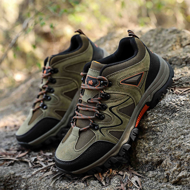 Men’s Comfort & Protection Shoes — Wide Fit, Shock-Absorbing Cushioning, Non-Slip Grip, Pain-Relief Support