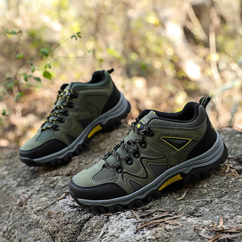 Men’s Comfort & Protection Shoes — Wide Fit, Shock-Absorbing Cushioning, Non-Slip Grip, Pain-Relief Support