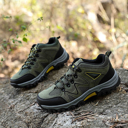 Men’s Comfort & Protection Shoes — Wide Fit, Shock-Absorbing Cushioning, Non-Slip Grip, Pain-Relief Support