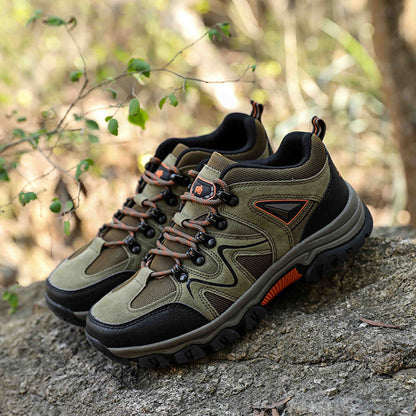 Men’s Comfort & Protection Shoes — Wide Fit, Shock-Absorbing Cushioning, Non-Slip Grip, Pain-Relief Support