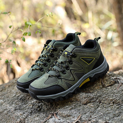 Men’s Comfort & Protection Shoes — Wide Fit, Shock-Absorbing Cushioning, Non-Slip Grip, Pain-Relief Support