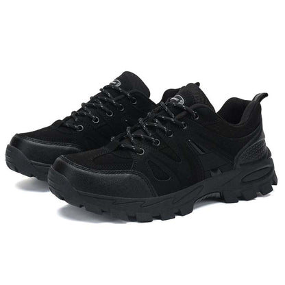 Men's Orthopedic Arch Support Wide Toe Ankle Support Hiking Shoes Waterproof Non-slip Anti-puncture Work Shoes
