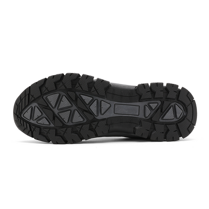 Men‘s’ Slip-On Running Walking Shoes - Zero Laces Comfort, Non-Slip Traction & Cushioned Support